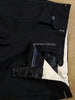 1960s Vintage Black Mohair Dinner Trousers DJ 34S