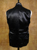 1940s 1950s Vintage Black Barathea Wool Dinner Jacket DJ 42S