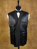1960s Vintage Black D/B Dinner Jacket w/ Shawl Collar 42L