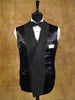 1950s Simpson Piccadilly Black D/B Dinner Jacket w/ Shawl Collar 40R
