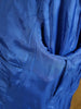 1999 Henry Poole Savile Row Bespoke Royal Blue Suit w/ 2 pairs trousers 42L