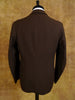 1930s 1940s Brown Pinstripe Worsted Suit 40L