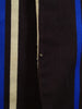 1950 Bespoke Tailored Brown / Blue Striped Boating Blazer 38S