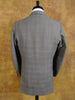 1987 H Huntsman Savile Row Bespoke Grey Glenurquhart Check Suit w/ 2pairs of trousers 39R