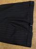 1986 Savile Row Bespoke Black Pinstripe D/B Suit 40R