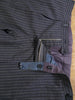 1978 Vintage Savile Row Bespoke Grey Stripe 3-Piece Suit 40R