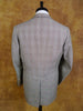 1984 Savile Row Bespoke Grey Glenurquhart Check 3-Piece Suit 40R
