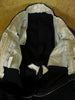60s Vintage Black Barathea Wool Dinner Suit Trousers - Selection of Sizes