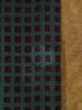 1960s Vintage Green / Red Pattern Rayon Cravat