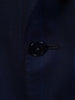 1993 Bespoke All Wool Royal Blue Stripe D/B Suit 44L