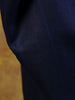 1993 Bespoke All Wool Royal Blue Stripe D/B Suit 44L