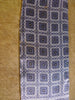 1950s 1960s Vintage Grey Patter Rayon Cravat