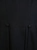 1950s Moss Bros Black Barathea Wool Evening Tailcoat 42S
