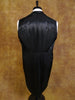 1960s Vintage Black Evening Tailcoat w/ Shawl Lapel 42L