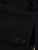 1930s 1940s S/B Peak Lapel Barathea Wool Dinner Jacket w/ silk linings 38S