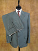 Airey & Wheeler Savile Row Lightweight Green P/Stripe Suit 43R