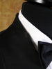 1938 Vintage S/B Peak Lapel Doeskin Finish Black Dinner Jacket 38R