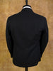 1940s 1950s Vintage Black Wool Dinner Jacket 38S