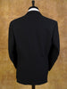 1954 London W1 Bespoke Black Barathea Wool D/B Dinner Jacket 40R