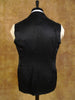 1930s 1940s Vintage Black Barathea Wool Dinner Jacket w/ Silk Linings 38S