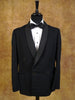 1950s Simpson Piccadilly Black D/B Dinner Jacket w/ Shawl Collar 40R