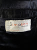 1950s Simpson Piccadilly Black D/B Dinner Jacket w/ Shawl Collar 40R