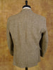 1980s Vintage Brown Houndstooth Harris Tweed Jacket 42S