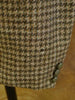 1980s Vintage Brown Houndstooth Harris Tweed Jacket 42S