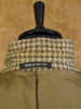 1980s Vintage Brown Houndstooth Harris Tweed Jacket 42S
