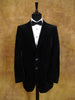 1980S Vintage Black Velvet Evening Jacket 38R