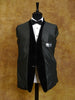 1980S Vintage Black Velvet Evening Jacket 38R