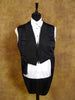 1950s Vintage Savile Row Bespoke Midnight Blue Evening Tailcoat 38S