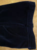 1970s Vintage Navy Blue Velvet Evening Suit 38R