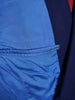 1999 Henry Poole Savile Row Bespoke Royal Blue Suit w/ 2 pairs trousers 42L