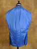 1999 Henry Poole Savile Row Bespoke Royal Blue Suit w/ 2 pairs trousers 42L