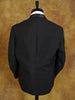 1960s Vintage Black Mohair Dinner Suit Jacket 40S