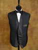 1960s Vintage Black Mohair Dinner Suit Jacket 40S