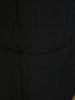 1960s 1970s Vintage Black Worsted Dinner Jacket w/ Shawl Lapel 40L