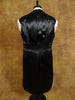 1950s 1960s Vintage Black Barathea Wool Evening Tailcoat 40