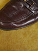 Bally of Switzerland Designer Burgundy Leather Loafers Shoes Size 8½ E