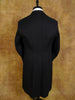 1910s 1920s Vintage Steampunk Black Wool Morning Frock Coat 38R