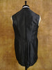 1910s 1920s Steampunk Black Wool Morning Frock Coat 38R