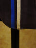 1950 Bespoke Tailored Brown / Blue Striped Boating Blazer 38S