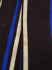 1950 Bespoke Tailored Brown / Blue Striped Boating Blazer 38S