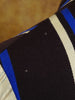 1950 Bespoke Tailored Brown / Blue Striped Boating Blazer 38S