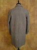 1960s Vintage Green / Brown Houndstooth Raglan Coat 38S