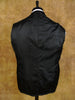 1969 Vintage Bespoke Black Mohair Dinner Suit w/ Silk Velvet Collar 45R