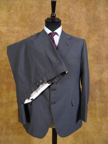 1990 City of London Bespoke Lightweight Grey Suit 40S