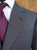 1990 City of London Bespoke Lightweight Grey Suit 40S
