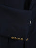 1981 Bespoke All Wool Navy Blue Blazer w/ 2/4 Working Cuff Buttons 40R